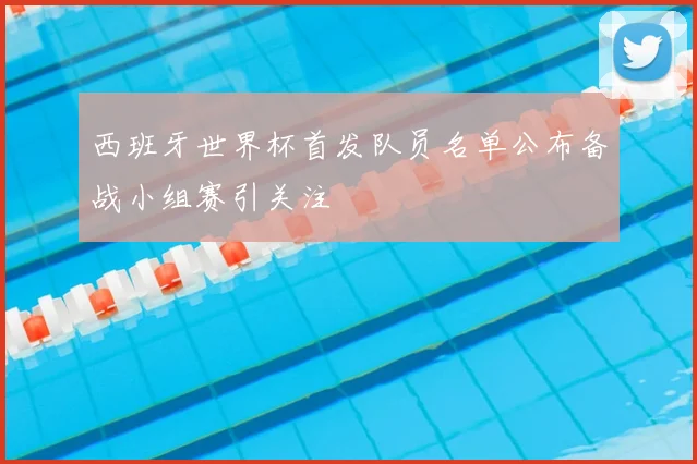 西班牙世界杯首发队员名单公布备战小组赛引关注